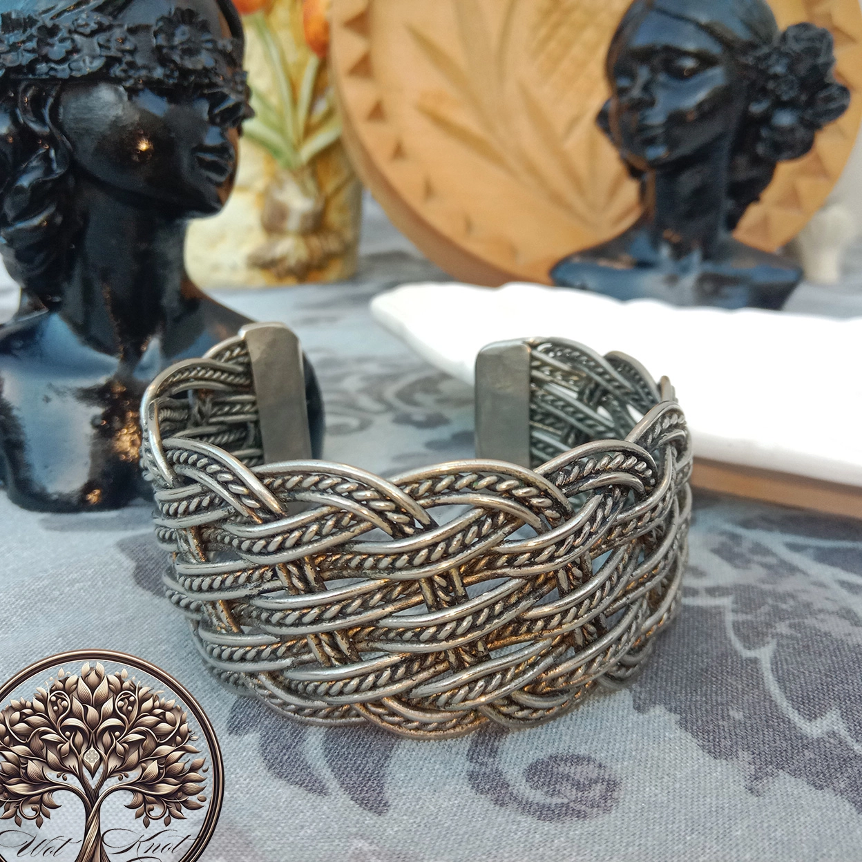 Woven Cuff Bangle