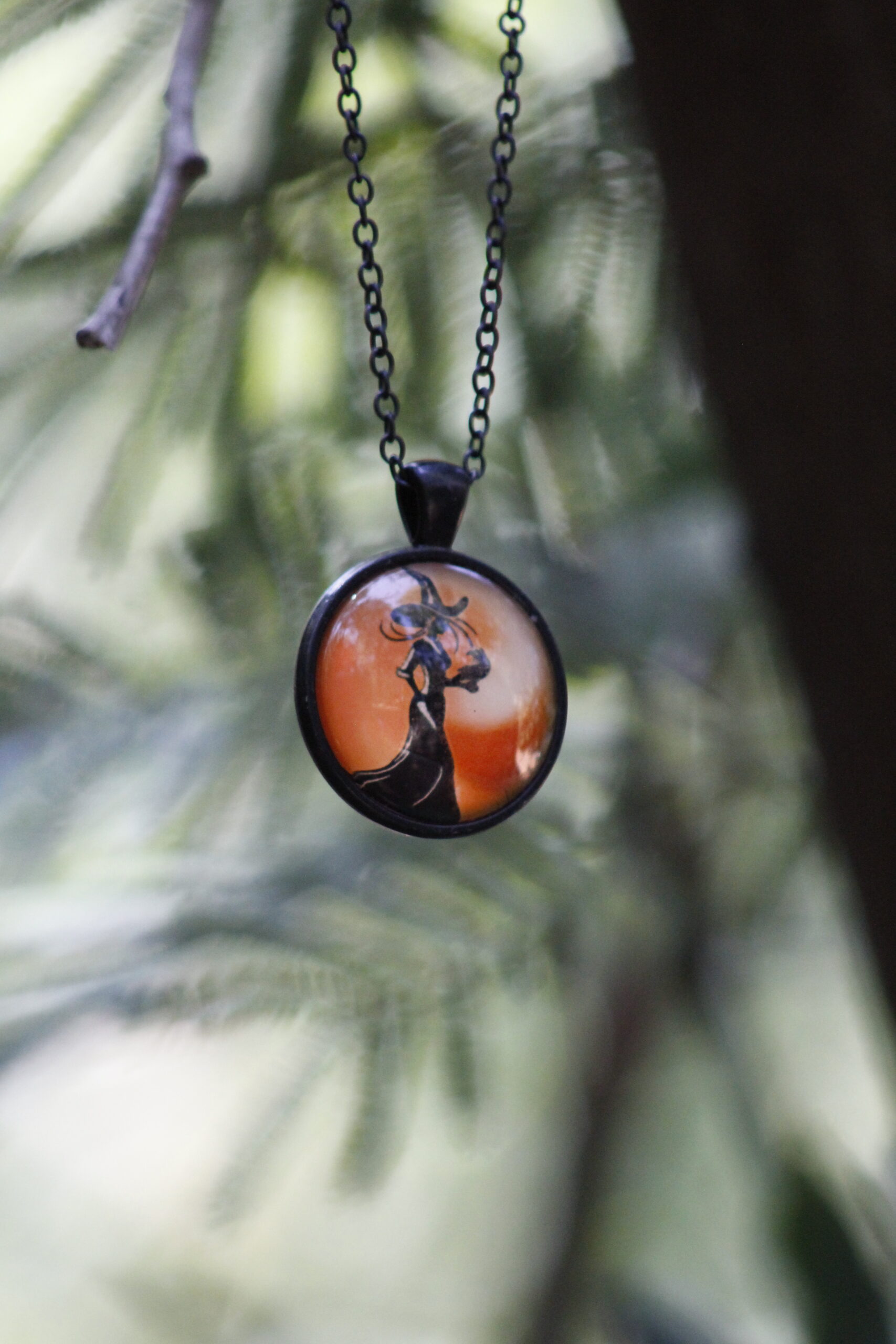 Witch Silhouette Adult